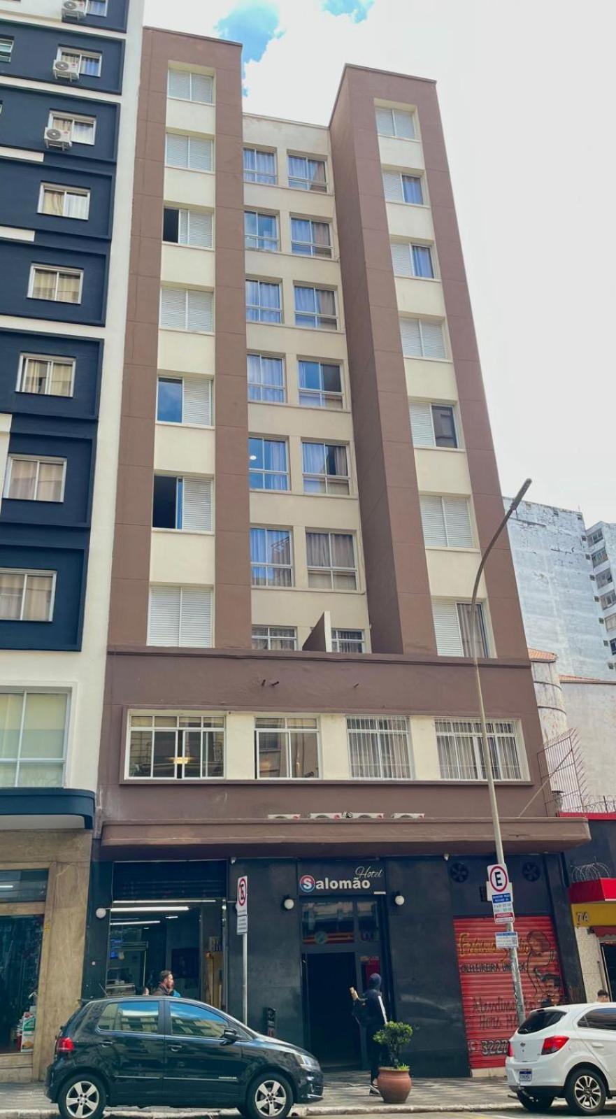 Hotel Salomao - Proximo A 25 De Marco, Bom Retiro, Bras E Rua Santa Efigenia, A 2 Minutos Do Mirante Sampa Sky E Pista De Skate Anhangabau Sao Paulo Bagian luar foto